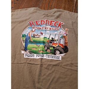 Duck Co Pigeon Forge Tee Large Redneck Country Klub Funny Beer Shirt Unisex